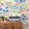 Surface Style Water Coloring Peel & Stick Wallpaper
